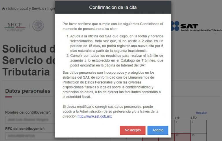 ¿Cómo Hago Una Cita En El SAT? GUÍA【 2020