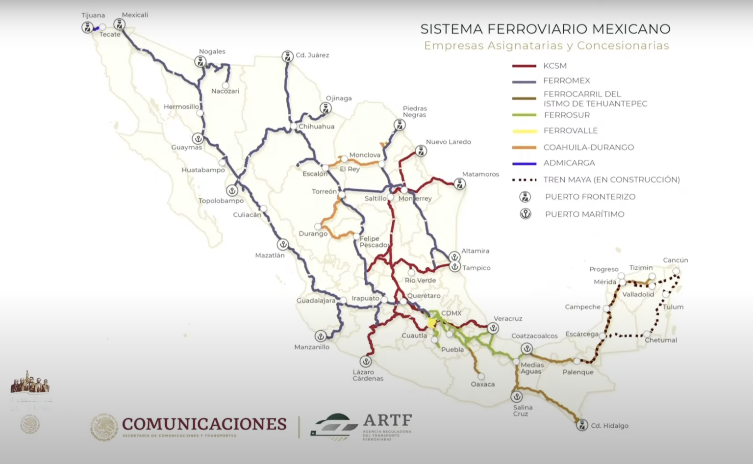 Estas Son Las Nuevas Rutas De Trenes Que Tendr M Xico