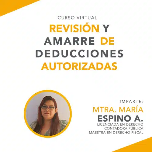 Curso Revisión y Amarre de Deducciones Autorizadas